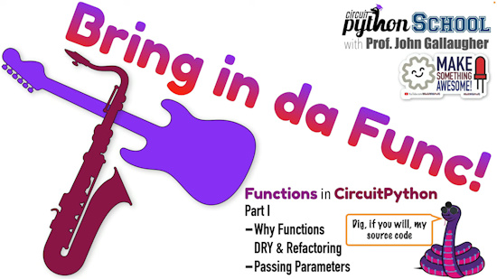 Introducing CircuitPython Functions