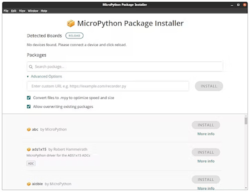 Arduino Launches a MicroPython Package Manager