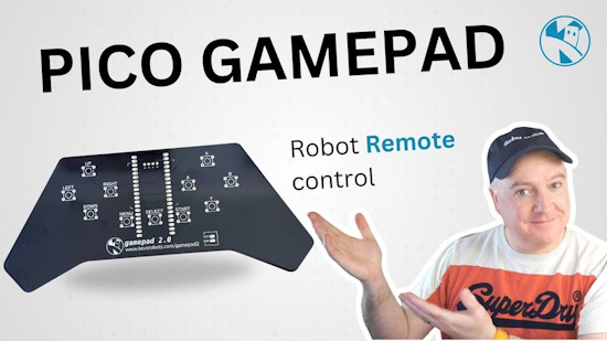 Bluetooth Remote Control for your robots using a GamePAD