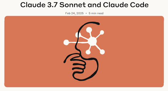 Claude 3.7 Sonnet and Claude Code