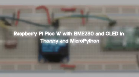 Raspberry Pi Pico W with BME280