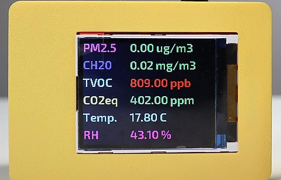 Air Quality Monitor With Raspberry Pi RP2040