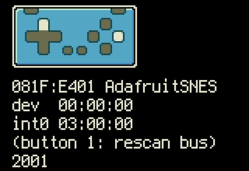 Fruit Jam Gamepad Tester