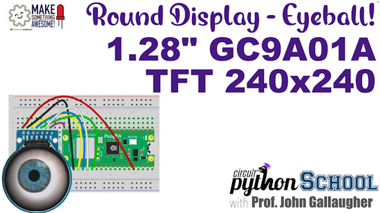 Add a Round Display to a Raspberry Pi Pico