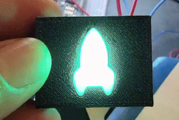 light-up tactile button