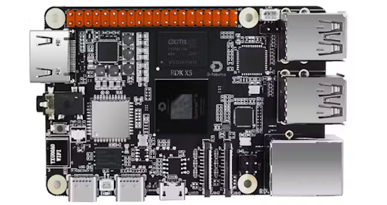 D-Robotics Launches the 10 TOPS Edge AI RDK X5