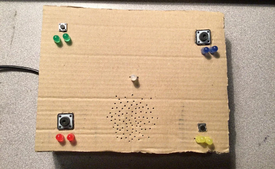 RGBY (Red, Green, Blue, Yellow) a Memory Game