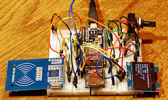 MP3 Player with RFID