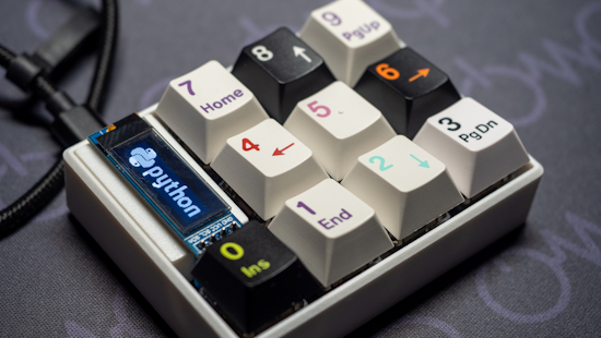 Design a keyboard using only PythonD