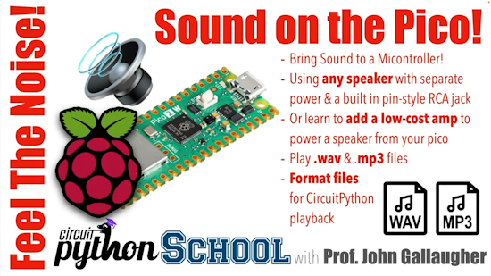 Learn to Play wav & mp3 Sound Files on the Raspberry Pi Pico (2025)