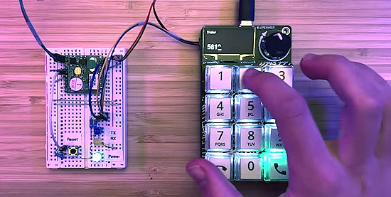 CircuitPython landline telephone