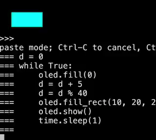 OLED graphics in the terminal
