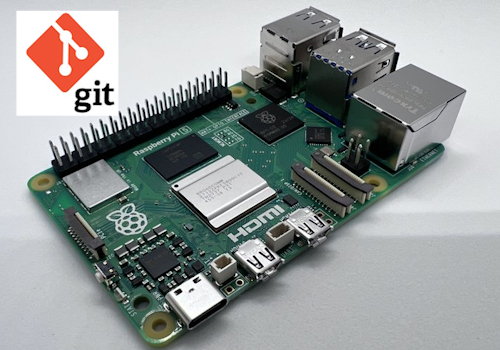 Raspberry Pi OS comes with Git pre-installed