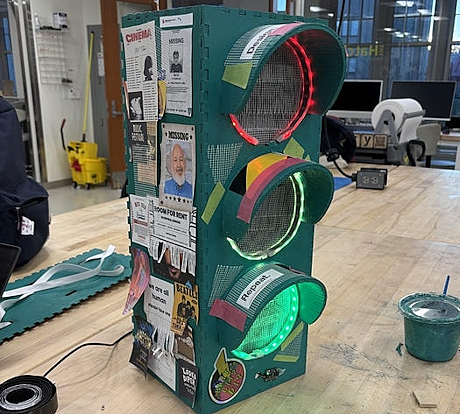 Traffic Light With Raspberry Pi Pico 2w and NeoPixel Strands