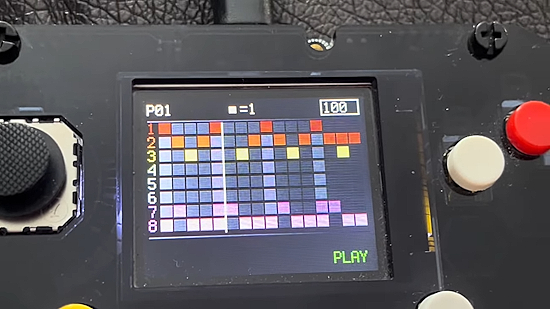 8 Track MIDI Sequencer on Adafruit PyGamer