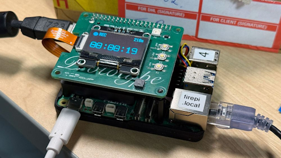 Recording DV over FireWire on a Raspberry Pi 5