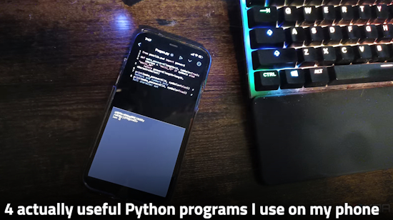 4 actually useful Python programs I use on my phone