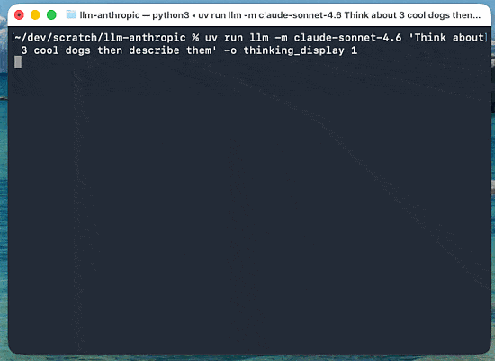 LLM Python library and CLI tool