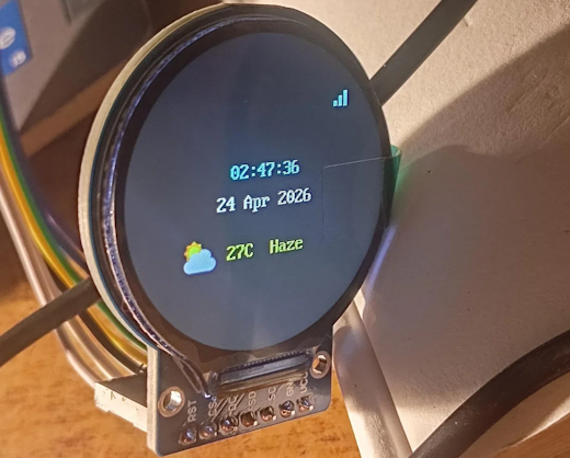 Cyberpunk smartwatch