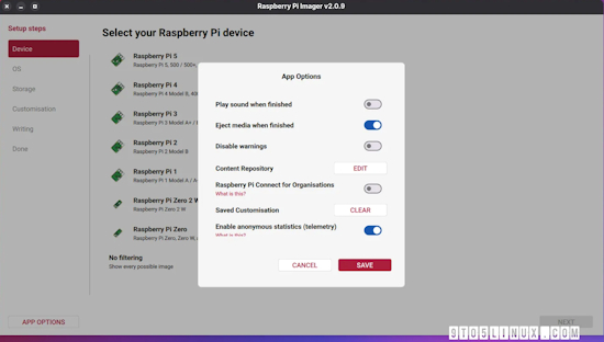 Raspberry Pi Imager Now Supports Raspberry Pi Connect for Organizations