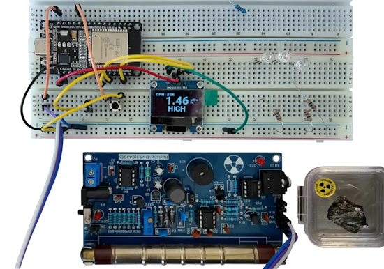 MicroPython & ESP32: Making a Real-Time IoT Radiation Monitor