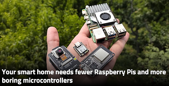 Your smart home needs fewer Raspberry Pis and more boring microcontrollers