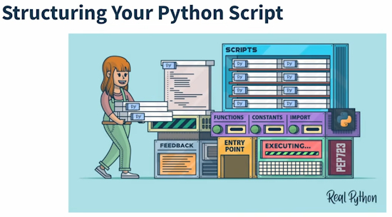 Structuring Your Python Script