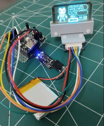 Build a Cyberpunk Holographic Terminal Clock With Raspberry Pi Pico 2