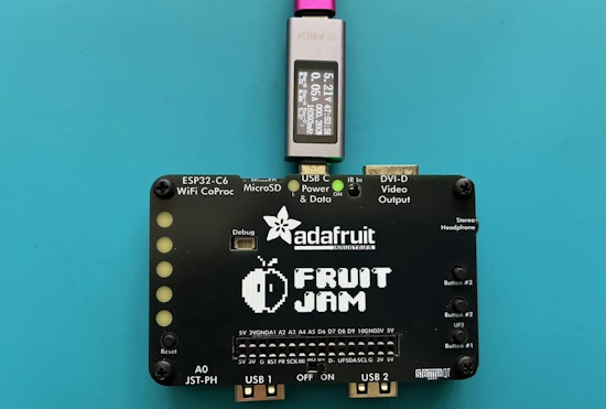 Linux on Fruit Jam