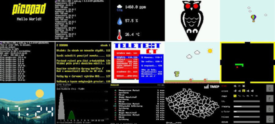 Examples for CircuitPython on Picopad