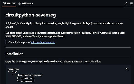 circuitpython-sevenseg
