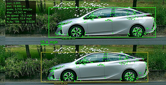 Taking high quality motion-triggered images