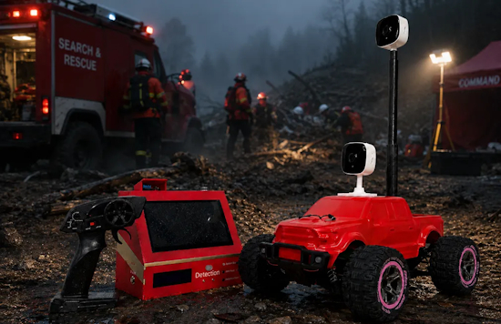Rescue Scout: RC Car Search-Rescue System