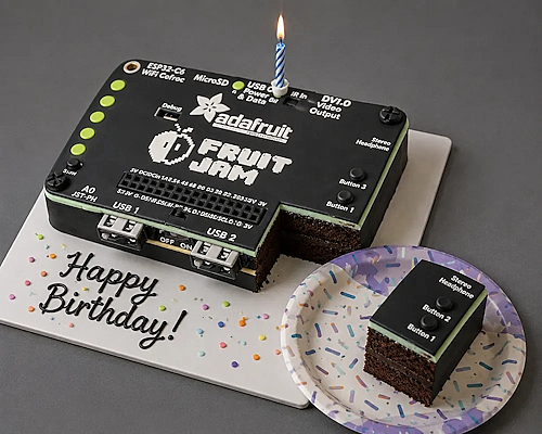 The Adafruit Fruit Jam is One Year Old