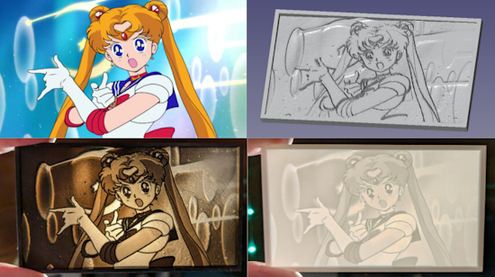 Simple Python Lithophane Generator