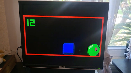 CircuitPython Adafruit Fruit Jam GIF video looper