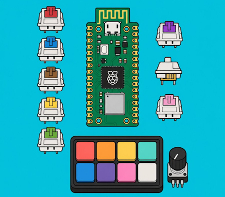 Wireless macropad