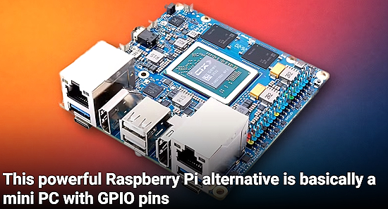 This powerful Raspberry Pi alternative is basically a mini PC with GPIO pins