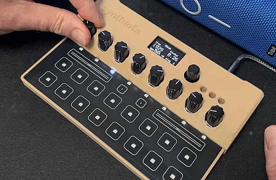 synthiota synthesizer kit in CircuitPython