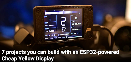 7 projects you can build with an ESP32-powered Cheap Yellow Display