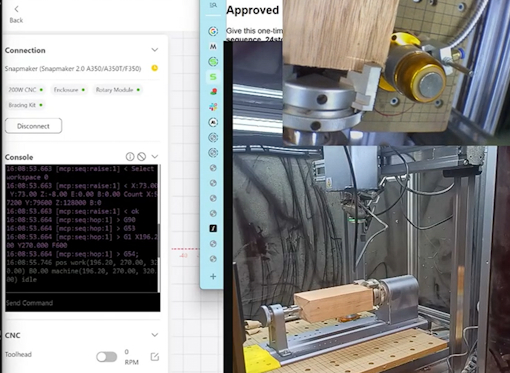 Bringing new conveniences to an old CNC
